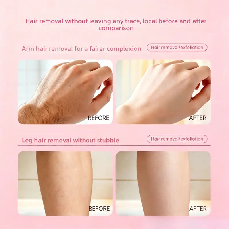 Mango Nano Glass Smooth Hair Remover Razor with Nano Technology - Reusable Waterproof Crystal Painless Exfoliating Body Care Device for Women’S Sensitive Skin, Knuckles & Legs-Arms Home Care Squeegee, Ideal Gift